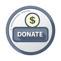 Donate Vector Template