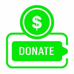 Donate Vector Template
