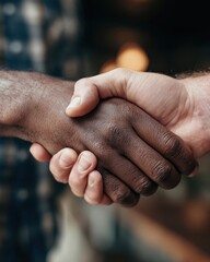 Fototapeta premium Modern Office Team Engaged in Positive Collaboration