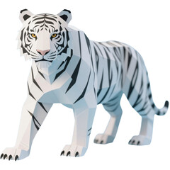 トラ　動物　生き物　ペーパークラフト