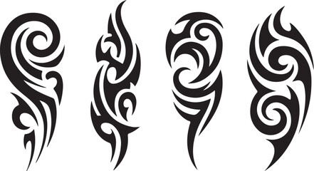 Bold tribal tattoo designs for modern body art