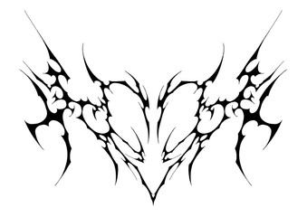 heart neotribal © Jos