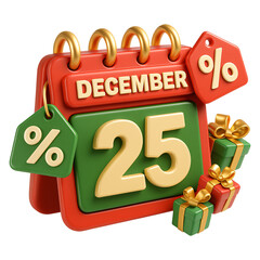 December Twenty Five Calendar Sale