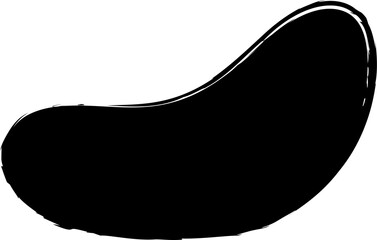 Grunge style of circle shape. Design elements