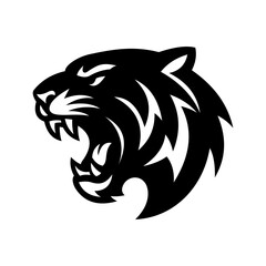 tiger head vector illustration