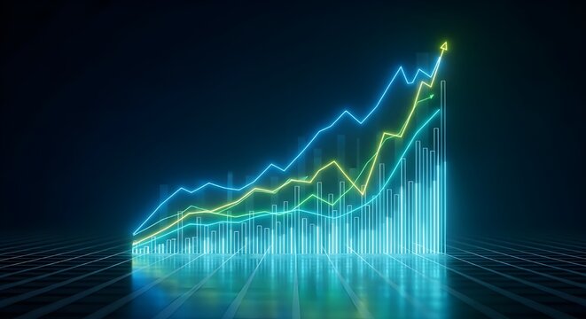 Diverse Business Team Discussing Project Data Using Augmented Reality Glasses in Modern Office