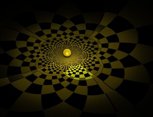 Imaginatory fractal abstract background Image
