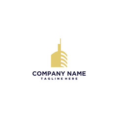 real estate logo design vector