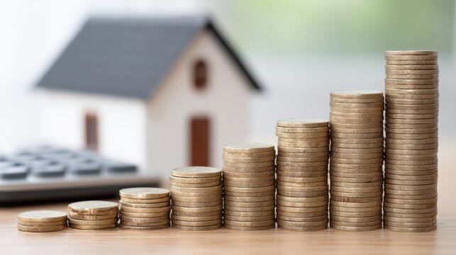 Investment growth strategies financial planning business insights home ownership professional environment analytical view