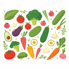 fresh and healthy vegetables