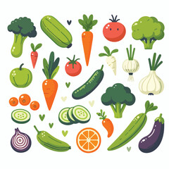 fresh and healthy vegetables