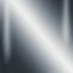 Polished metallic surface with a diagonal bright reflection, creating a sleek and modern industrial background