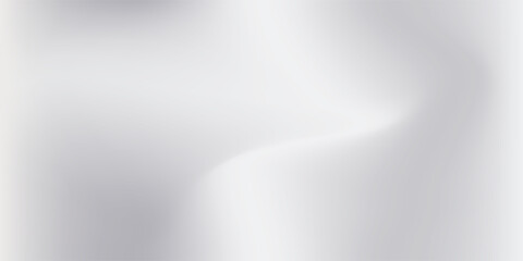 Silver foil background with metal mirror texture. Chrome gradient surface with light gloss. Modern Trendy design in Vector EPS 10