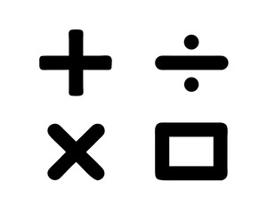 Fototapeta premium Mathematical symbols