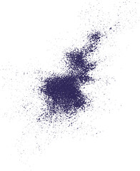 Dark Purple Ink Splash Abstract Texture Design