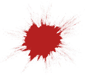 Red Paint Splash Explosion Abstract Texture