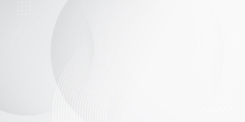 abstract white gradient background. modern circle and line element. Modern Trendy design in Vector Illustration