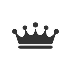 
king crown icon set vector 
