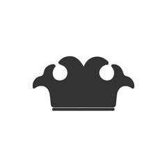 
king crown icon set vector 
