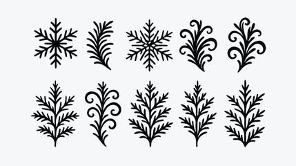 Frost vectors graphic design.