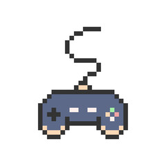 Obraz premium controller game retro pixel art