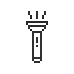 flashlight object retro pixel art