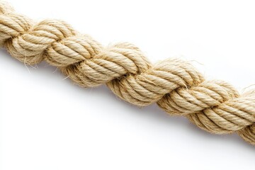 A rope with a knot on it