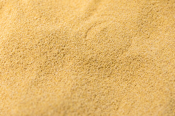 Yellow Millet Grain Healthy Whole Food