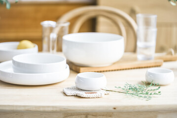 Japanese Home Dining Tableware Bright Minimal Scene