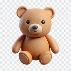 3D Soft Toy Icon | Teddy Bear, Cuddly Plush Gift & Kids’ Favorite Companion