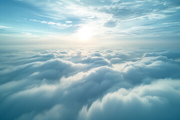 Vibrant aerial perspective capturing stunning hues of a sunset casting a warm glow over a winding highway cutting through a picturesque landscape   