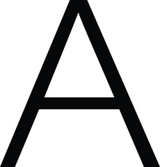 alphabet letter a