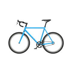 Fototapeta premium Pixie Bike in Sky Blue
