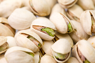 Pistachio Nuts Flat Lay Assorted Snack Mix