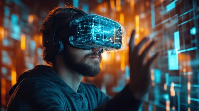 UX/UI Developer Working with Augmented Reality for Mobile App Design