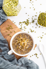 Mung Beans Whole Grains Organic Agricultural Product
