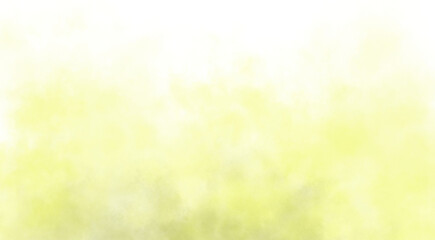 Abstract yellow smoke swirling against a dark background