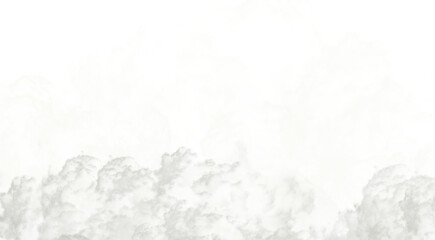 Abstract swirl of white and blue light on a soft blue background