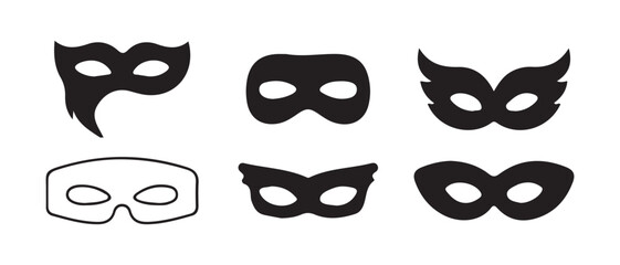 Collection of Fancy Dress Masquerade Masks