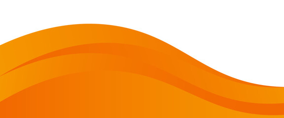 Vector orange line background curve element with white space for text and message design, overlapping layers, vector.eps 10 © Atti