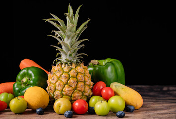 Fresh Fruits and Vegetables Balanced Nutrition Mix