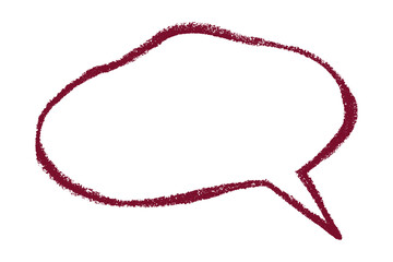 Hand drawn speech bubble Blank empty message box Textbox frame for banners, price tags, stickers, design