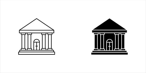 Building icon sheet multiple style collection