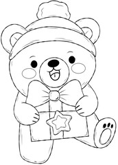 lien bear cartoon