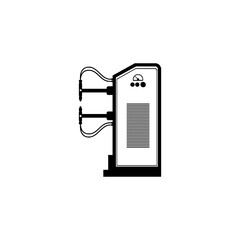 electric welding icon vectors illustration