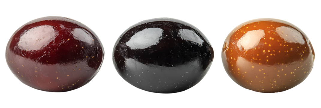 Abstract sphere forms with varying colors