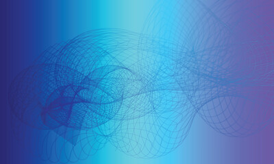 Vector art of abstract blue gradient background with a textured design and light effect