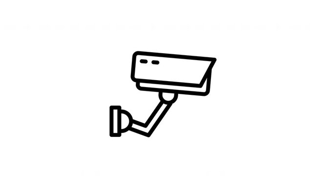 security camera animated icon