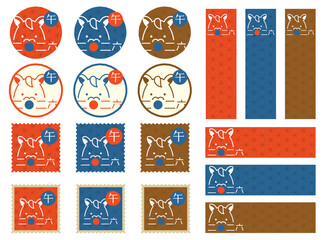 2026年　午年　 アイコン・見出しセットA