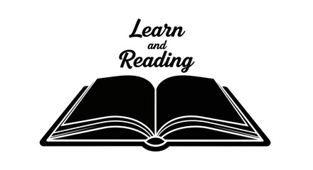 Open Book and Learning to Read A Symbol of Education and Knowledge
